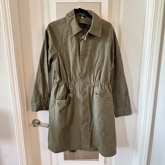 A.P.C. Khaki Mount Parka Size 36 Color Green - Picture 1 of 5